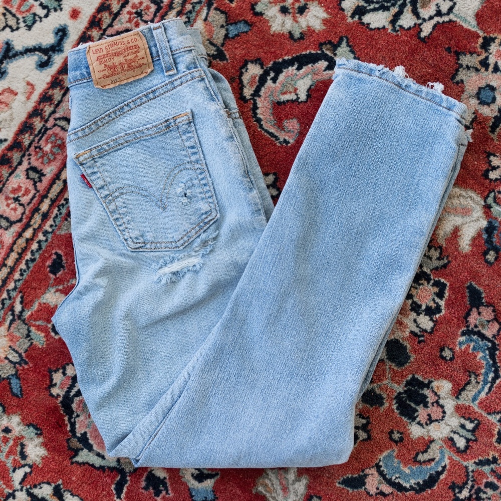 Custom Distressed Levi's
